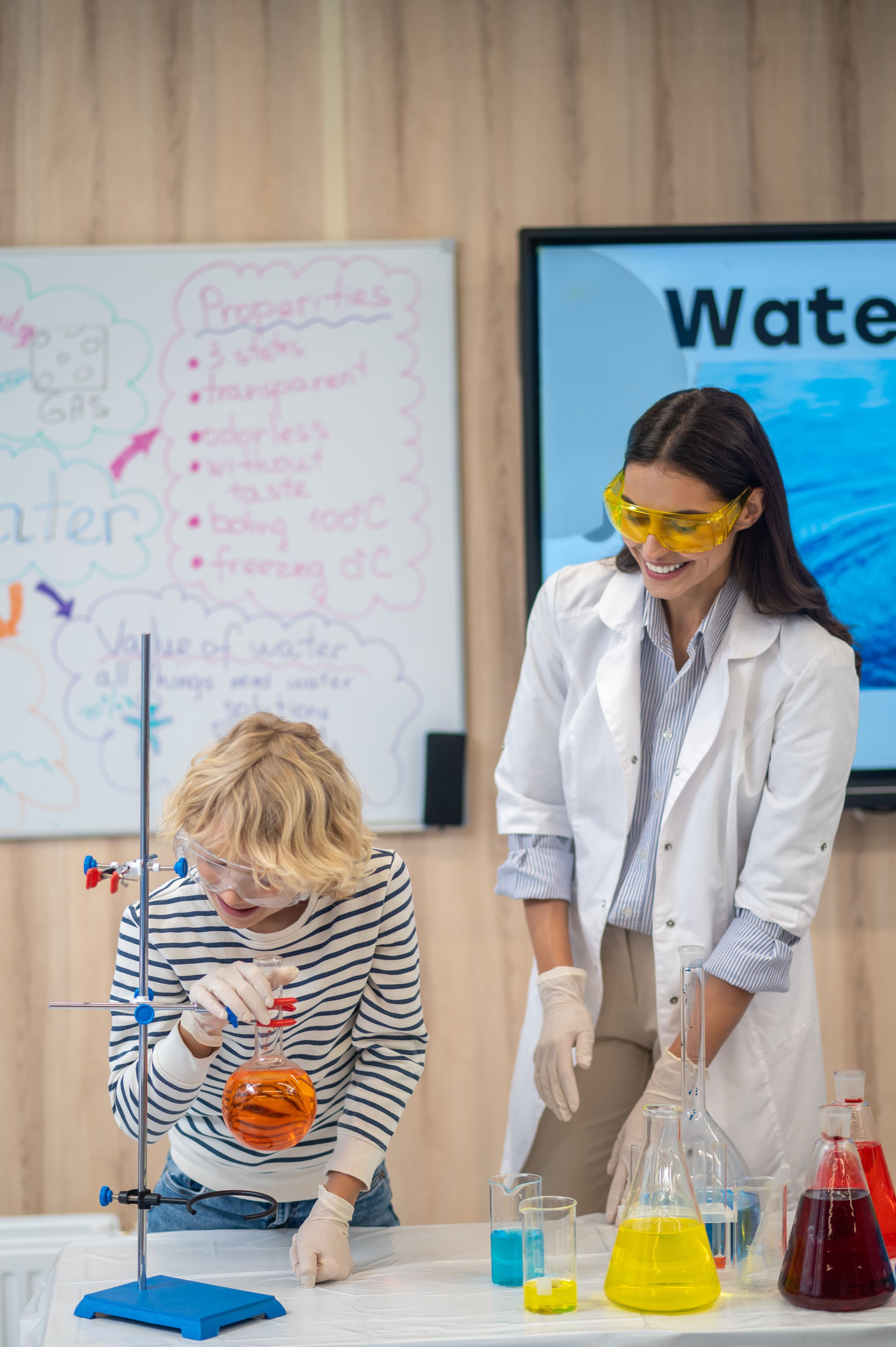 A-Level Biology Tutor teaching a student